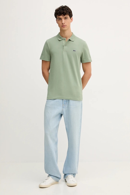Lacoste polo DH5522 zielony AW25