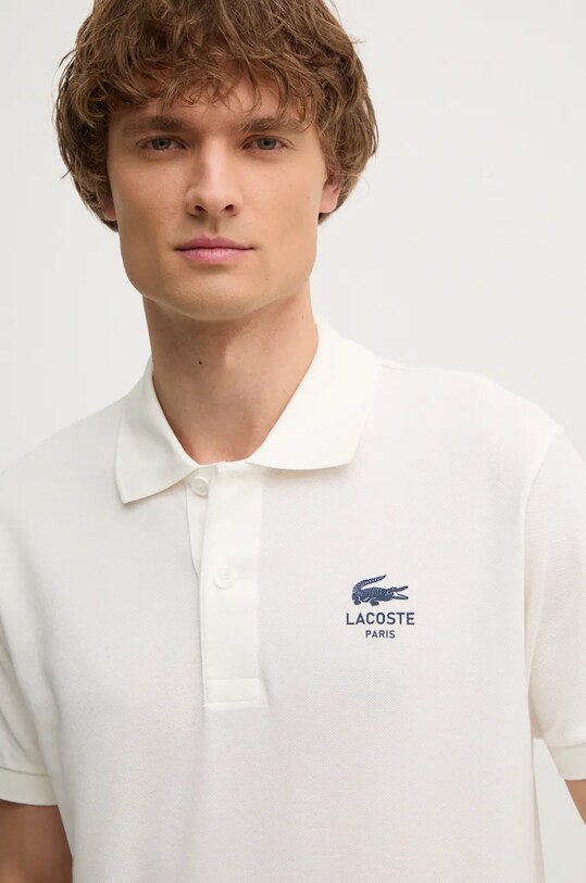 Lacoste polo de bumbac bej PH2723