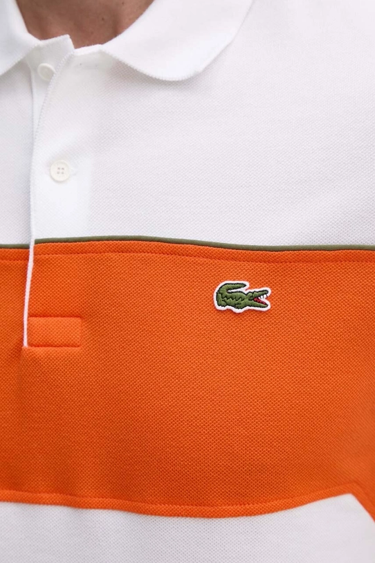 Хлопковое поло Lacoste PH2847 белый