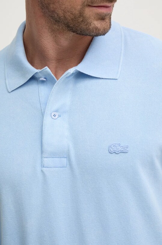 Lacoste polo de bumbac PH2857 albastru