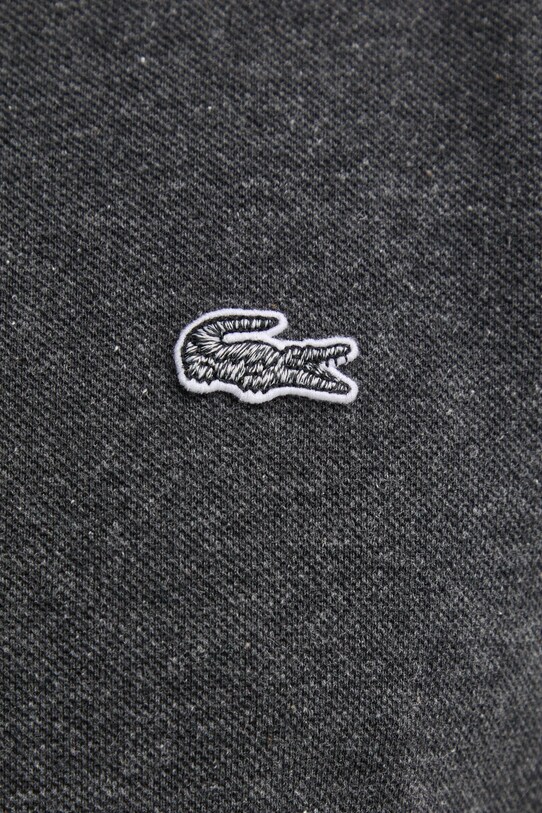 Хлопковое поло Lacoste PH3518 серый