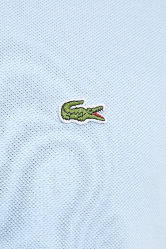 Lacoste polo de bumbac PH3760 albastru