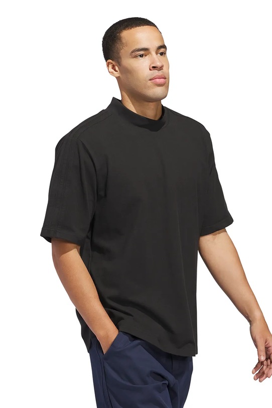 Футболка adidas Originals Rolling Links Mock Neck Polo IT0139 чорний
