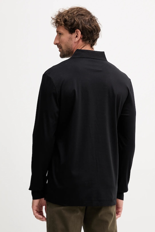 Îmbrăcăminte BOSS longsleeve din bumbac 50523917 negru