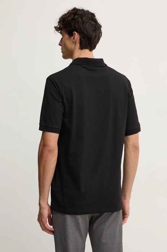 Odzież Karl Lagerfeld polo bawełniane 544225.745442 czarny