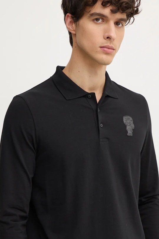 Karl Lagerfeld longsleeve czarny 544221.745025