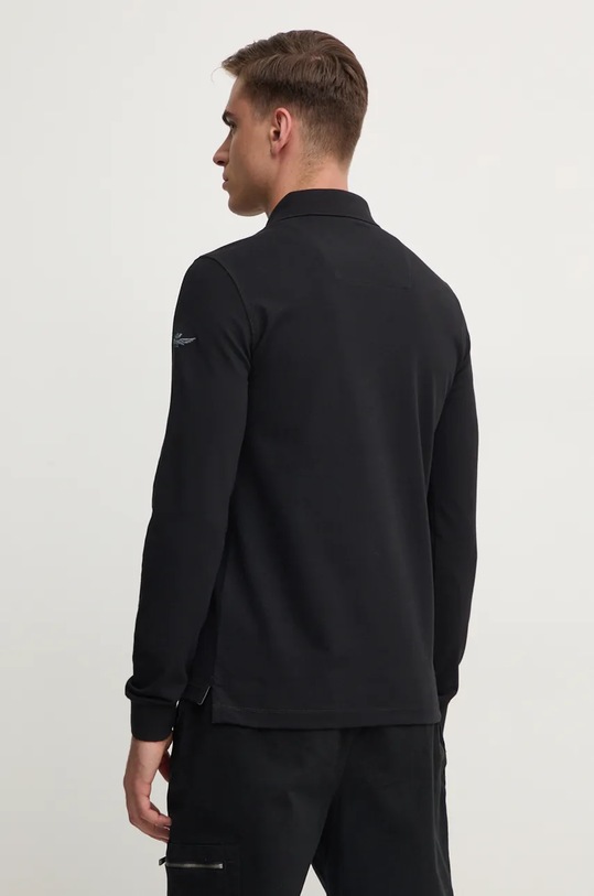 Abbigliamento Aeronautica Militare camicia a maniche lunghe PO1835P192 nero