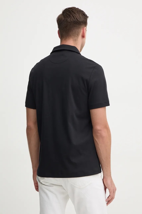 Îmbrăcăminte Michael Kors polo de bumbac CF452D6DW9 negru