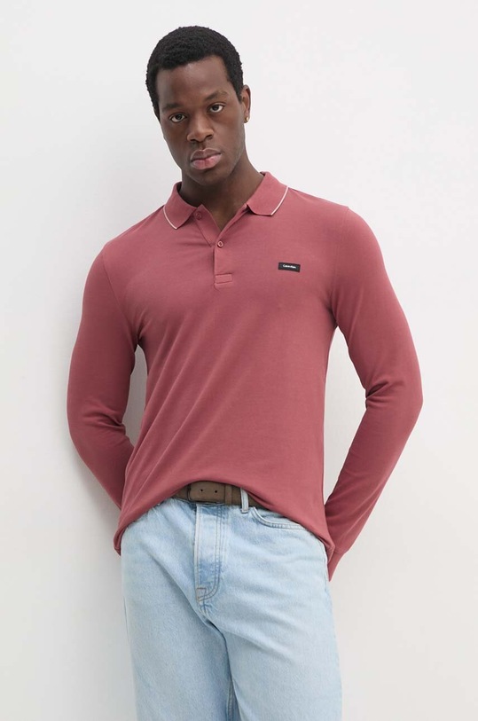 Calvin Klein longsleeve fixat roz K10K112753