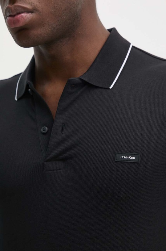 Tričko s dlouhým rukávem Calvin Klein K10K112753 černá