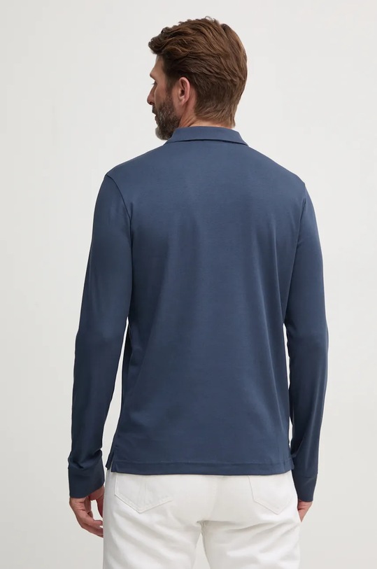 Îmbrăcăminte Calvin Klein longsleeve din bumbac K10K113586 albastru