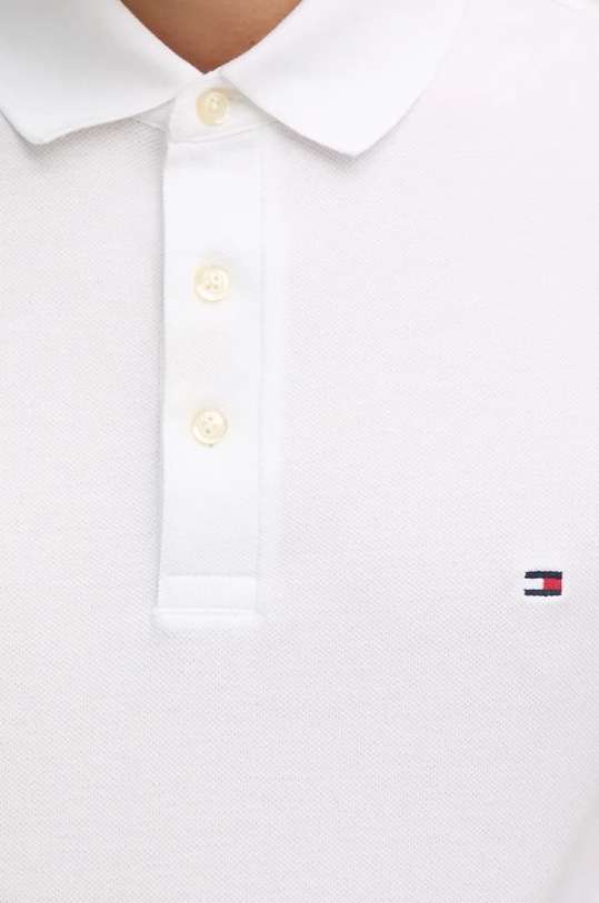 Tommy Hilfiger tricou polo MW0MW33156 alb