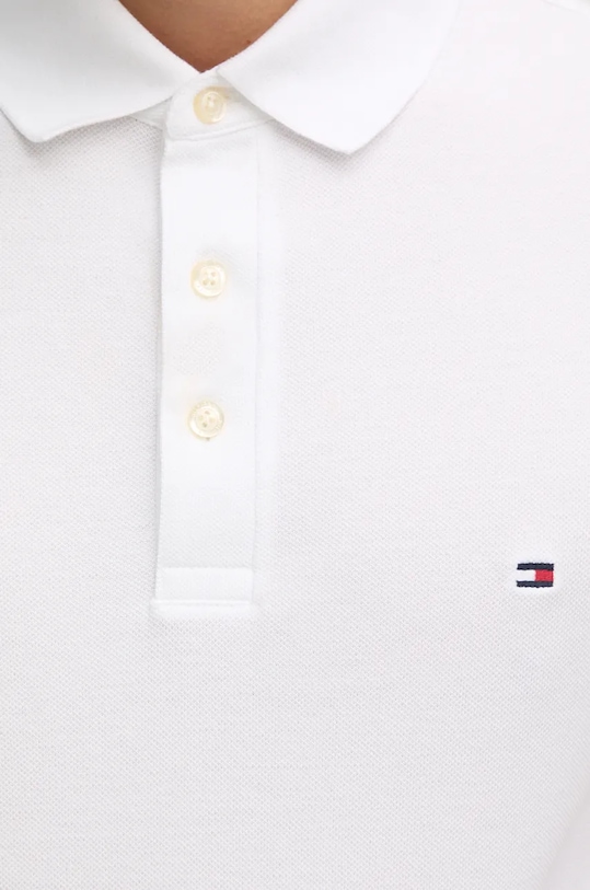 Tommy Hilfiger tricou polo MW0MW33156 alb
