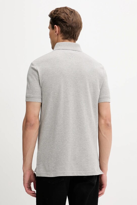 Polo tričko Tommy Hilfiger MW0MW38130 sivá SS25