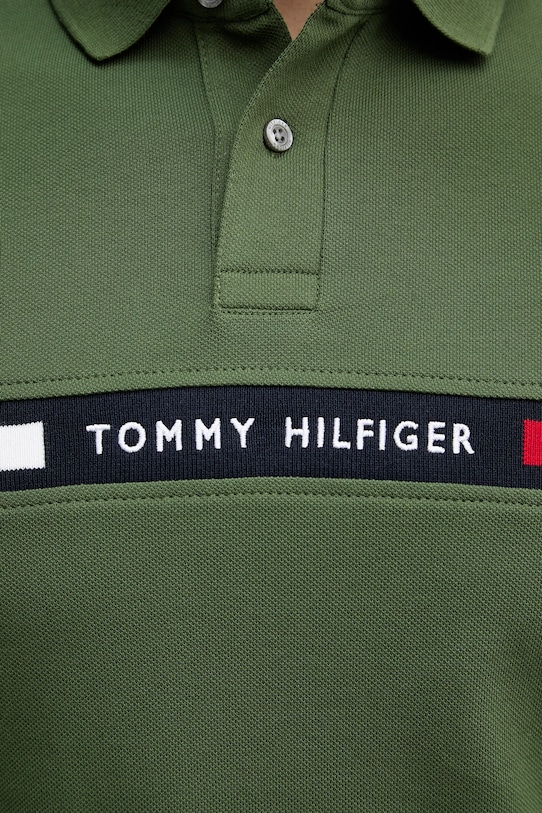 Tommy Hilfiger polo MW0MW38130 zielony