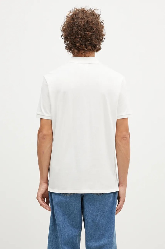 Clothing C.P. Company polo shirt Stretch Piquet Logo Polo 17CMPL065A005263W white