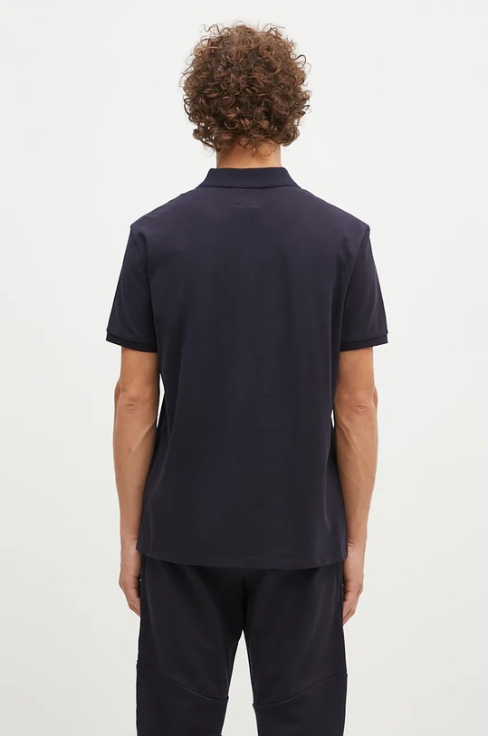 Clothing C.P. Company polo shirt Stretch Piquet Logo Polo 17CMPL065A005263W navy