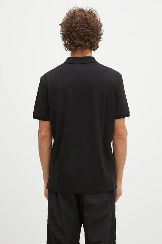 Clothing C.P. Company polo shirt Stretch Piquet Logo Polo 17CMPL065A005263W black