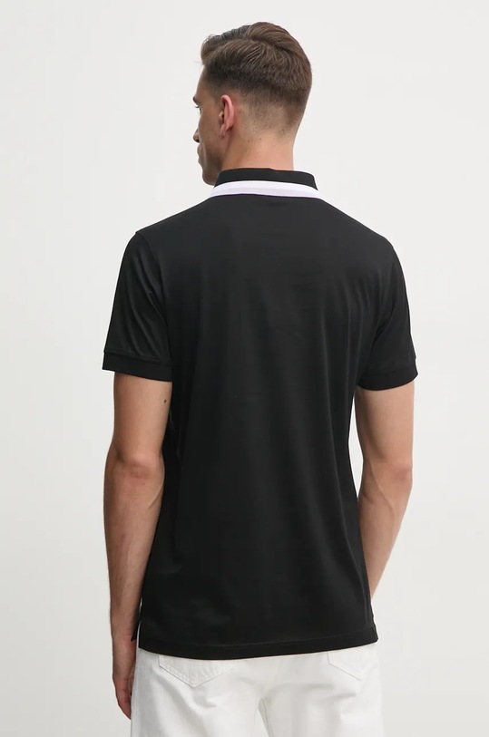 Oblečení Bavlněné polo tričko Karl Lagerfeld 542200.745003 černá