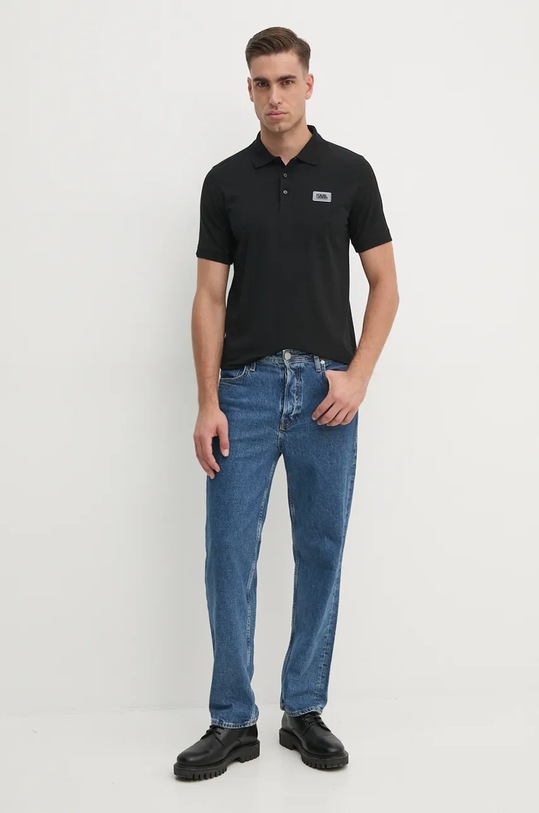 Polo tričko Karl Lagerfeld 542221.745021 černá AW24