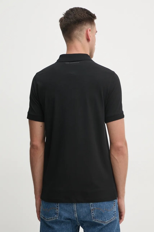 Oblečení Polo tričko Karl Lagerfeld 542221.745021 černá