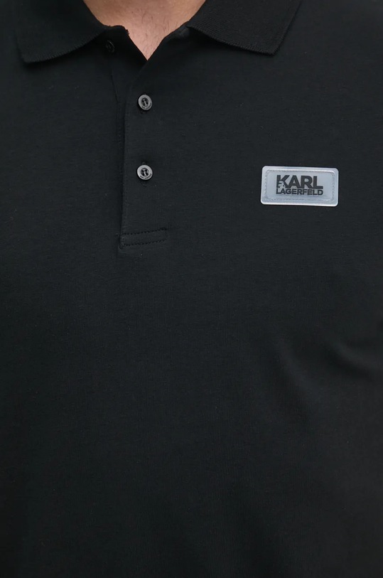 Polo tričko Karl Lagerfeld 542221.745021 černá