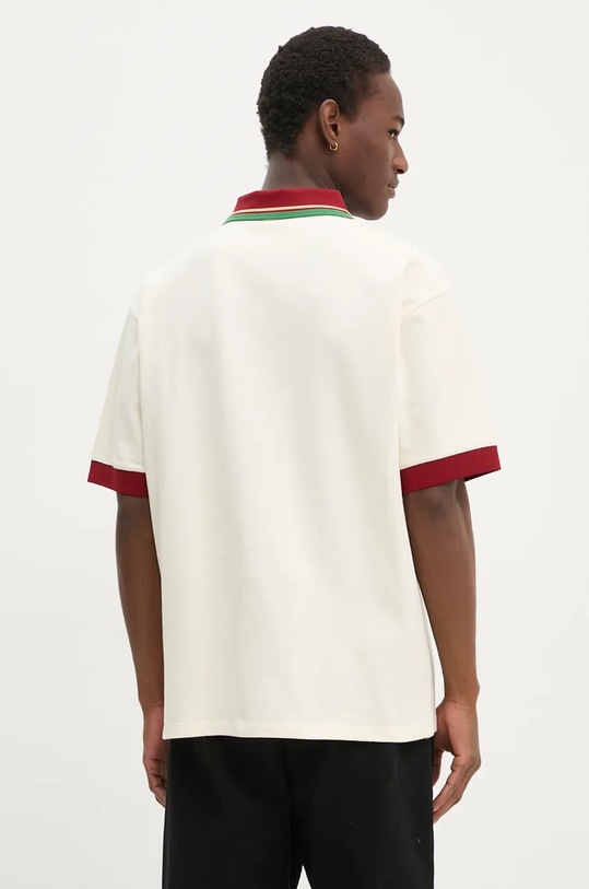 Одяг Бавовняне поло Drôle de Monsieur Le Polo D Miroir E.PL138.CO162.CM бежевий