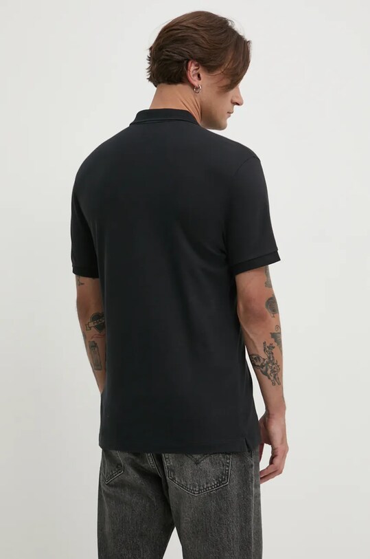 Îmbrăcăminte Abercrombie & Fitch polo de bumbac KI124.4374.900 negru