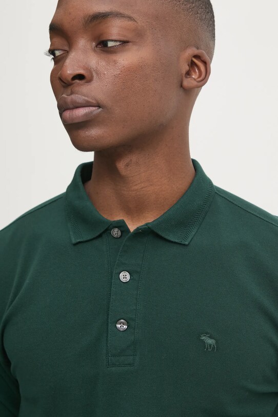 Abercrombie & Fitch longsleeve zielony KI124.4549.300