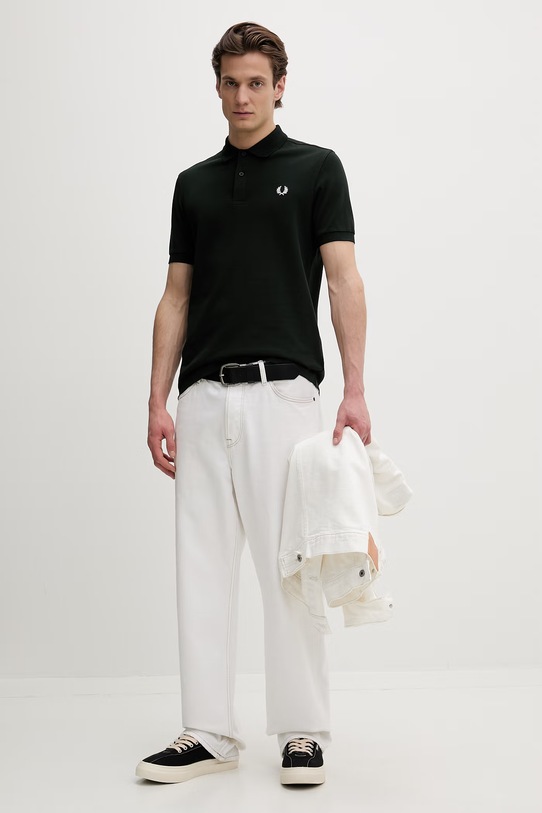 Fred Perry polo bawełniane M6000.T50 zielony AA00