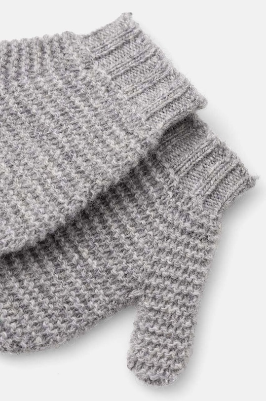 Dětské vlněné rukavice United Colors of Benetton 1244GG004.P.Repro.9BYH šedá AW24