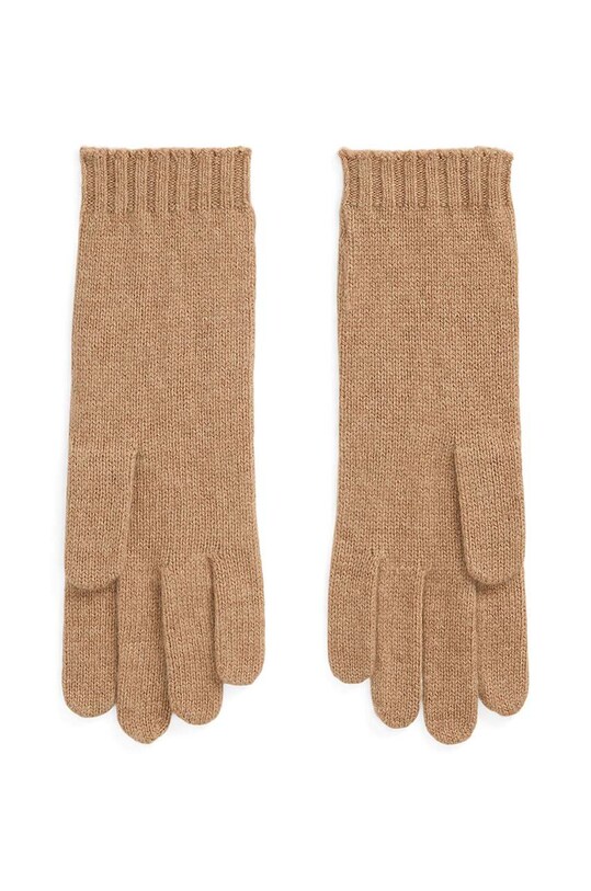 Polo Ralph Lauren woolen gloves 455956295 beige AW24