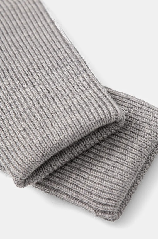 Vlněné rukavice Marc O'Polo 409556104005 šedá AW24