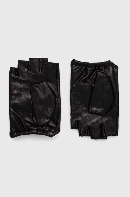 Doplnky Kožené rukavice Karl Lagerfeld 245W3602 čierna