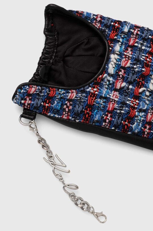 Митенки Karl Lagerfeld 245W3604 чёрный AW24