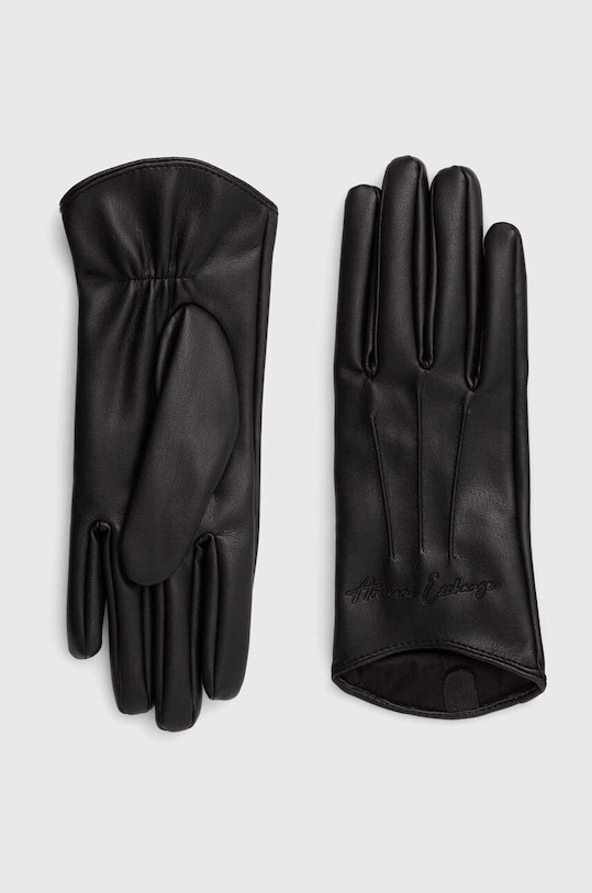 Rukavice Armani Exchange bez uzorka crna 944180.4F200