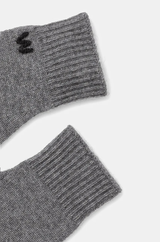 Rukavice od kašmira Weekend Max Mara 2425566025600 siva AW24