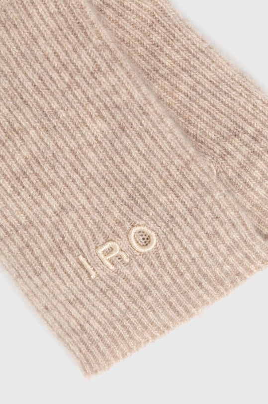 Kašmírové rukavice IRO WP111AMLIA béžová AW24