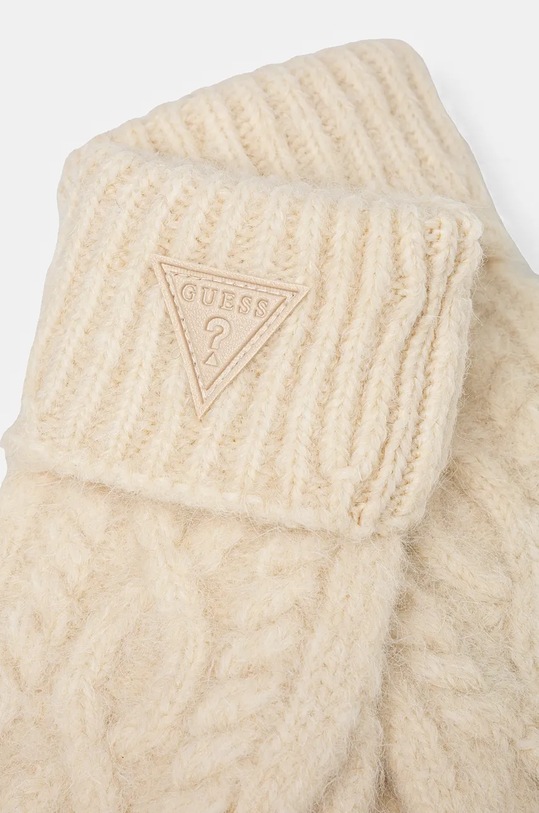 Rukavice s prímesou vlny Guess AW5211.POL02 béžová AW24