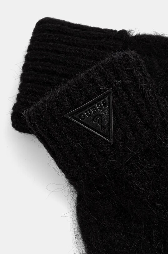 Rukavice s prímesou vlny Guess AW5211.POL02 čierna AW24