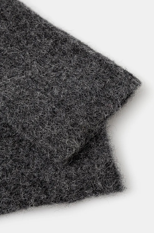 Vlnené rukavice Gestuz 10909857 sivá AW24