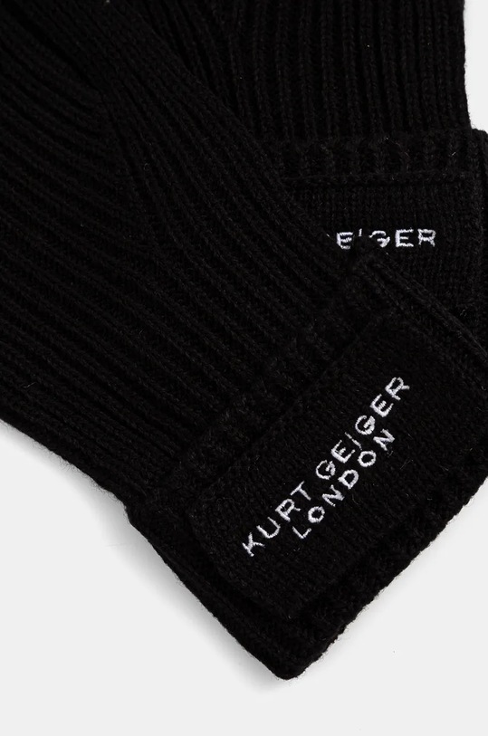 Rukavice Kurt Geiger London 3655000979 černá AW24