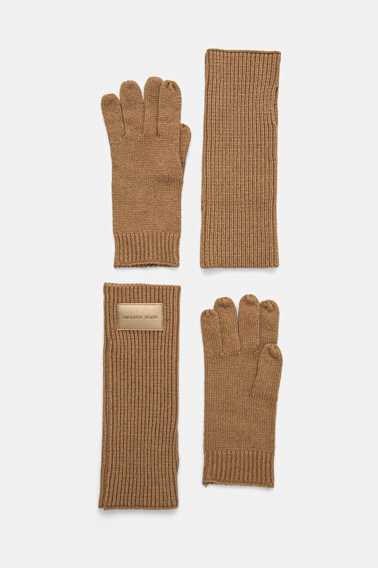 Accesorii MICHAEL Michael Kors manusi din amestec de lana 539825. maro