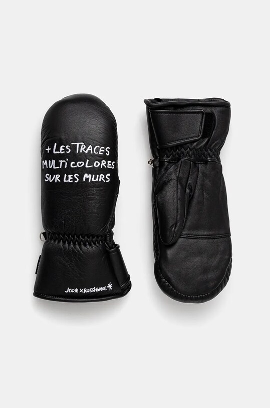 Горнолыжные перчатки Rossignol Sublime Leather x JCC зимний спорт чёрный RLNWG13