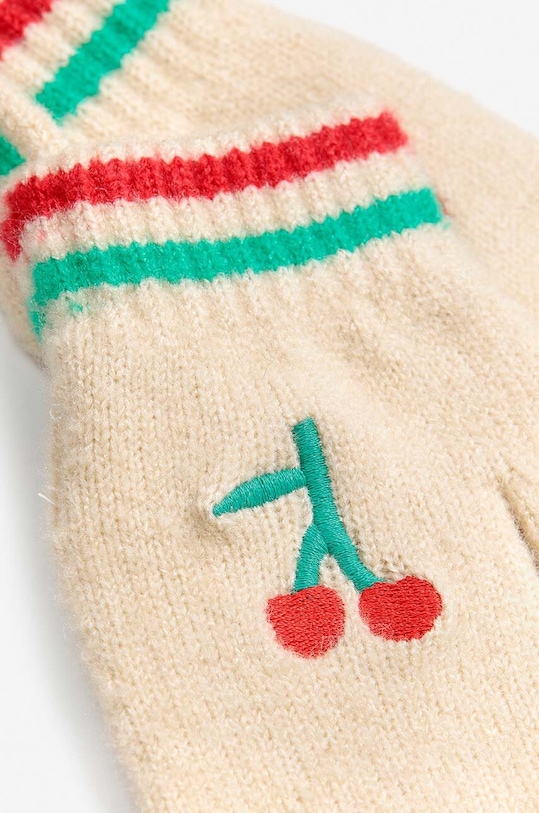 Fete Bobo Choses manusi copii Cherry 224AH034 bej