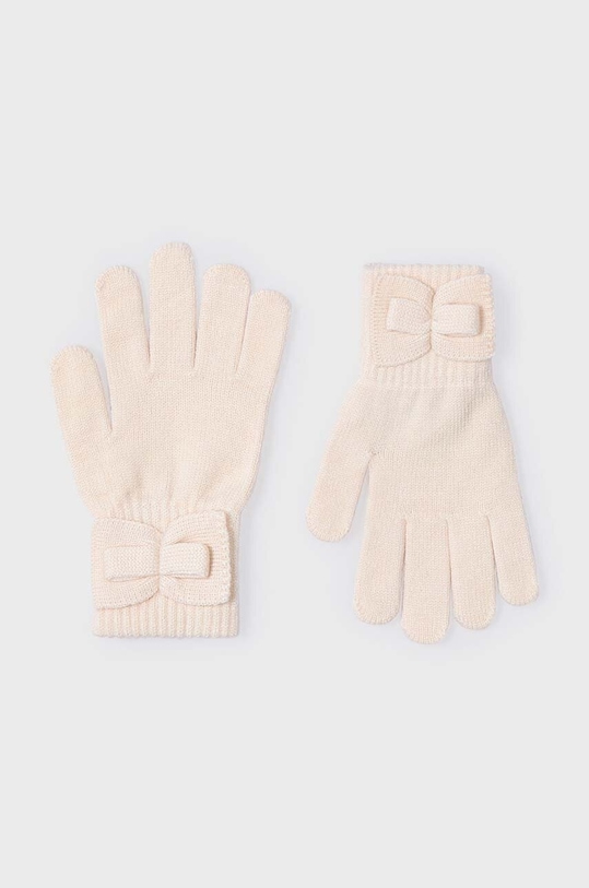 Dětské rukavice Mayoral další béžová 10816.6E.Rekawiczk.9BYH