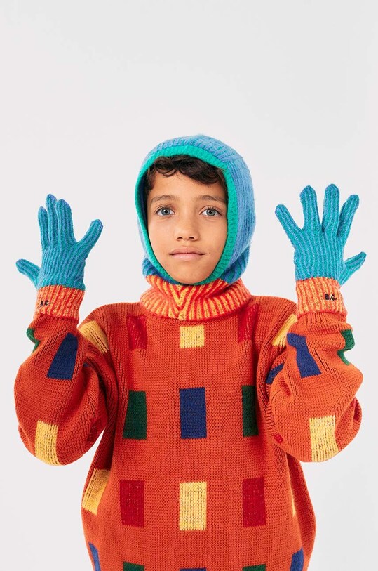 Хлопчик Дитячі рукавички Bobo Choses 224AI042 барвистий