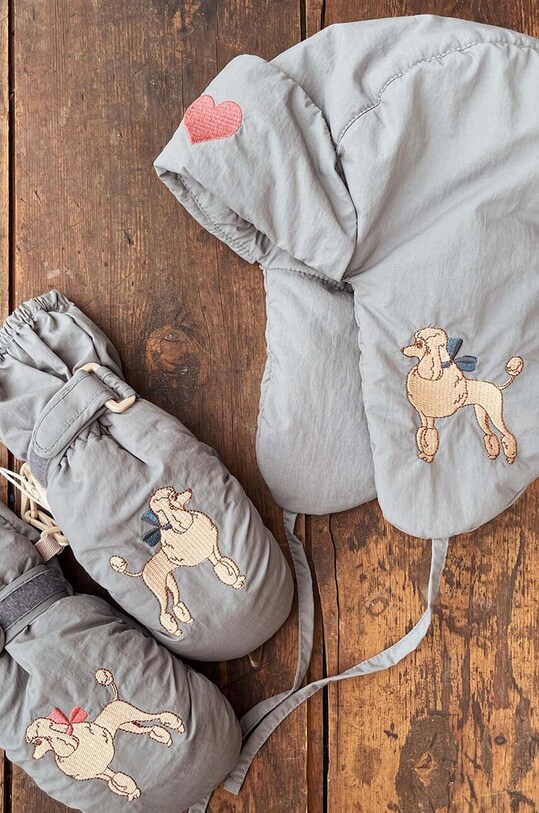 Дитячі рукавички Konges Sløjd JUNO MITTENS блакитний KS101248