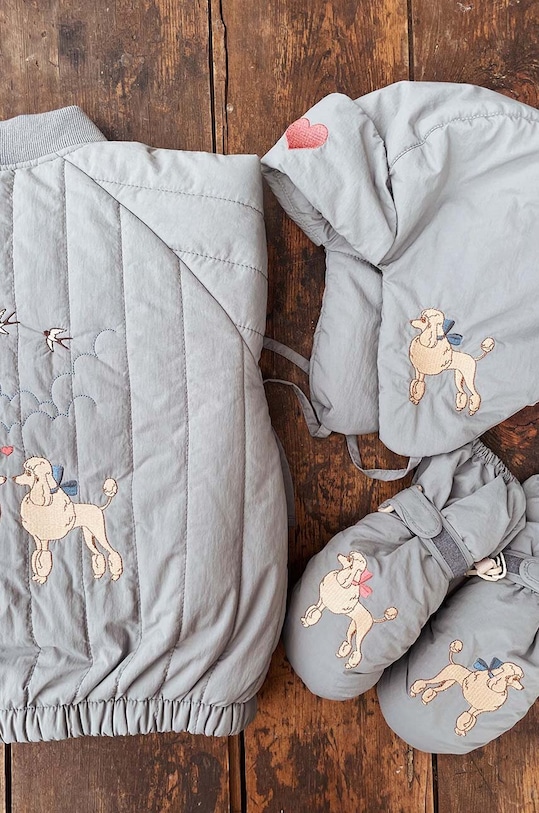 Konges Sløjd manusi copii JUNO MITTENS KS101248 albastru