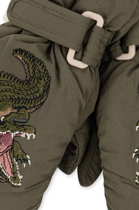 Παιδικά γάντια Konges Sløjd JUNO MITTENS KS101248 πράσινο AW24